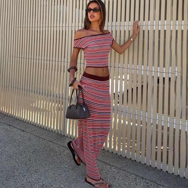 Shift Dress Sleeveless - Tuularose kadın Örgü Etek 2 parçalı
