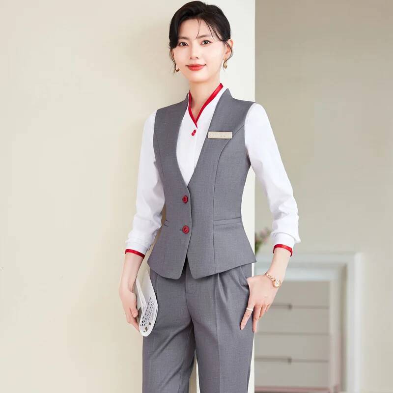 Women'S Office Formal Wear For Ladies - Büyük Beden 5XL Resmi Pantolon Takımları