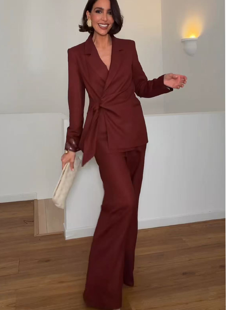 Women'S Office Formal Wear For Ladies - Moda Ofis Bayan Blazer Pantolon Takım