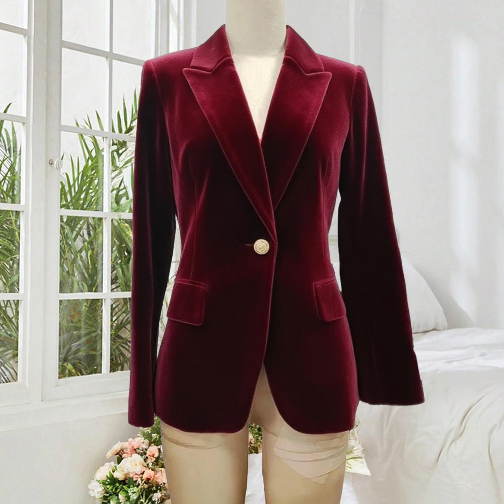 Women'S Office Formal Wear For Ladies - Kadife Büyük Beden Kadınlar İçin Sivri