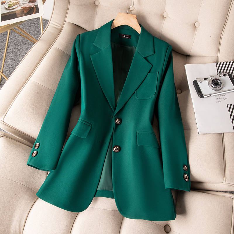Women'S Office Formal Wear For Ladies - Mavi Siyah Yeşil Kadın Resmi Blazer