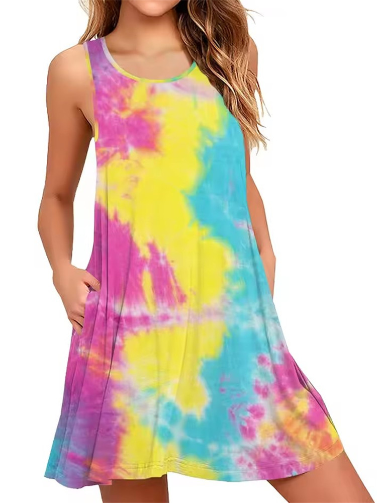 9XL Artı Boyutu Sundress Gevşe - Shift Dress Sleeveless incelemesi ve fiyatı
