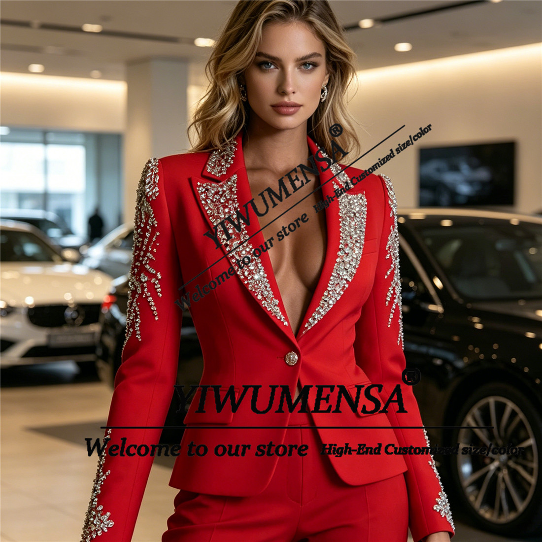 Lüks Kadın Takım Elbise 2 Parç - Women Formal Wear Blazer Set incelemesi ve fiyatı
