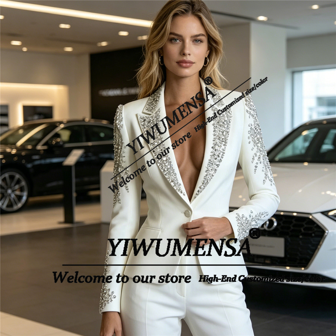 Lüks Kadın Takım Elbise 2 Parç - Women Formal Wear Blazer Set incelemesi ve fiyatı