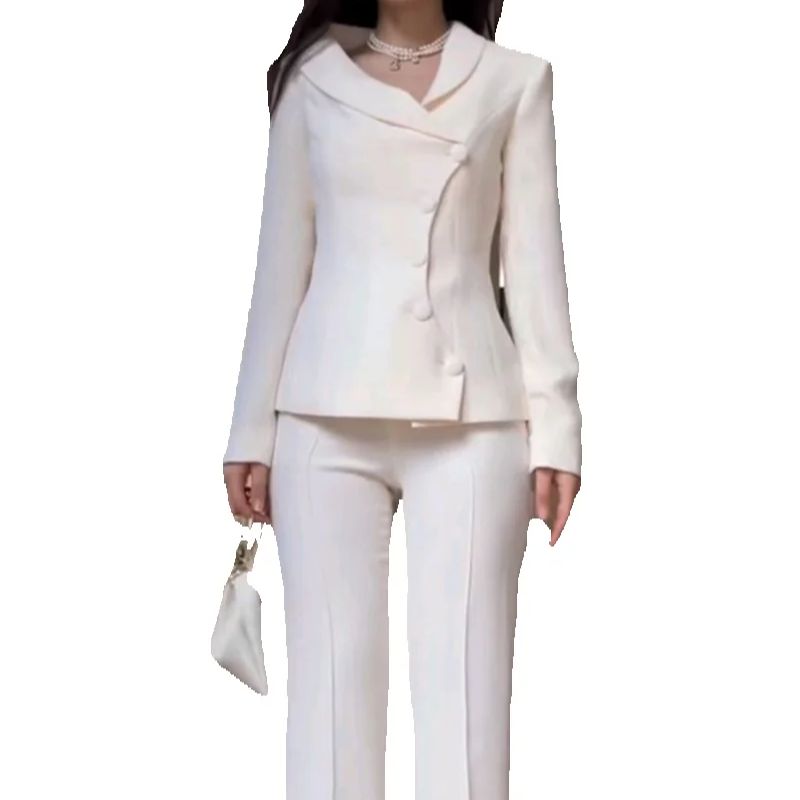 Beyaz Kadın Takım Elbise Set 2 - Women Formal Wear Trousers incelemesi ve fiyatı