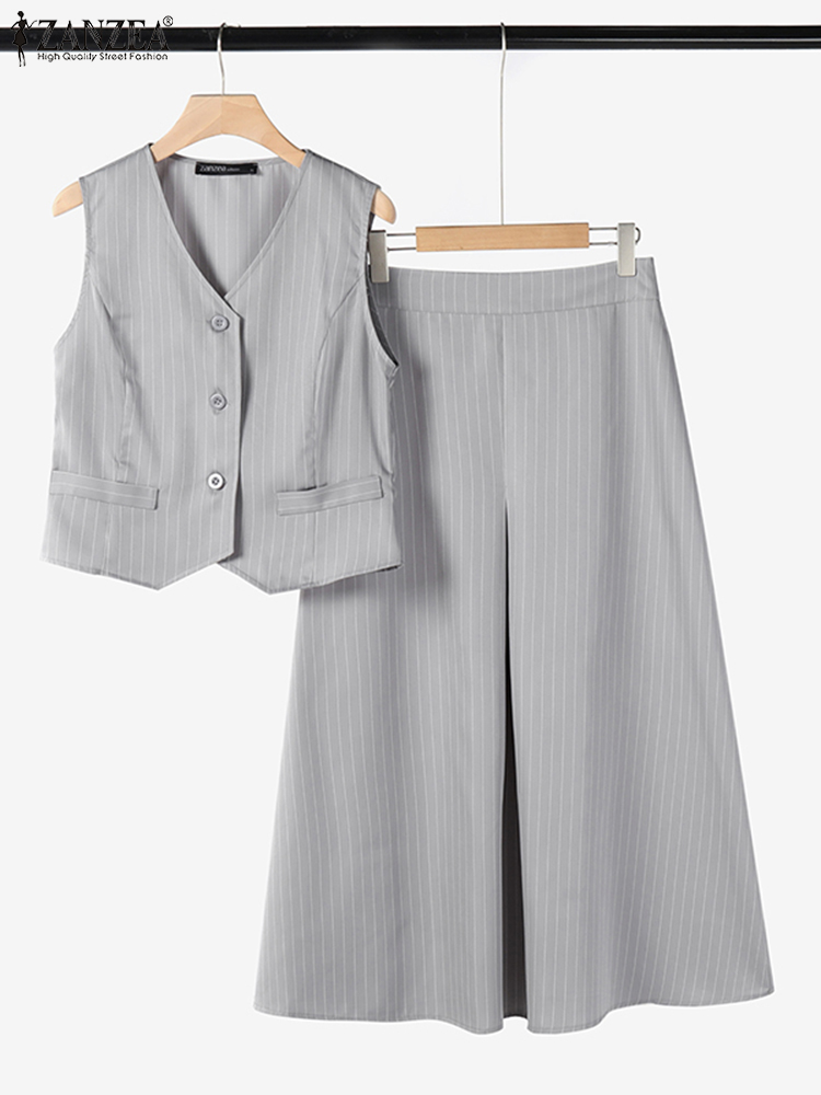 ZANZEA Ofis Kadınları 2 Parça  - Shift Dress Sleeveless incelemesi ve fiyatı