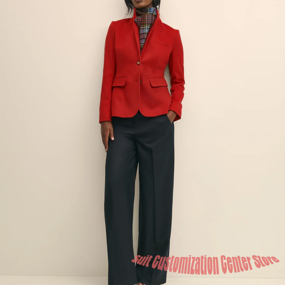 Kadın Lacivert Yünlü Giysiler  - Women'S Office Formal Wear For Ladies incelemesi ve fiyatı