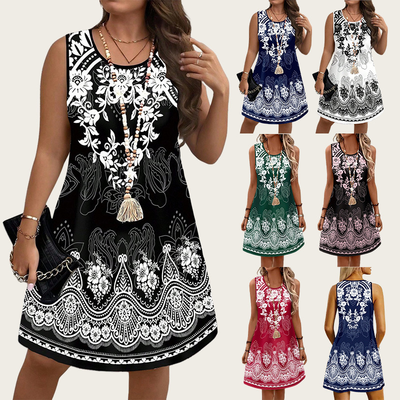 Etnik Stil Vintage Elbiseler 2 - Shift Dress Sleeveless incelemesi ve fiyatı