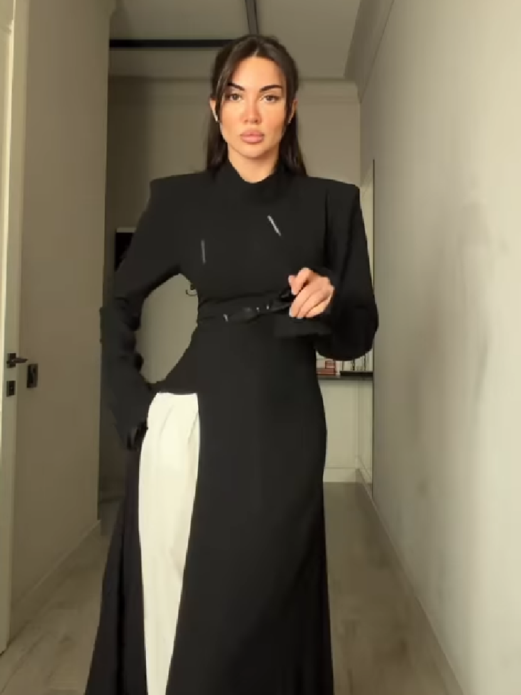 Kadınlar İçin Zarif Yüksek Yak - Women'S Office Formal Wear For Ladies incelemesi ve fiyatı