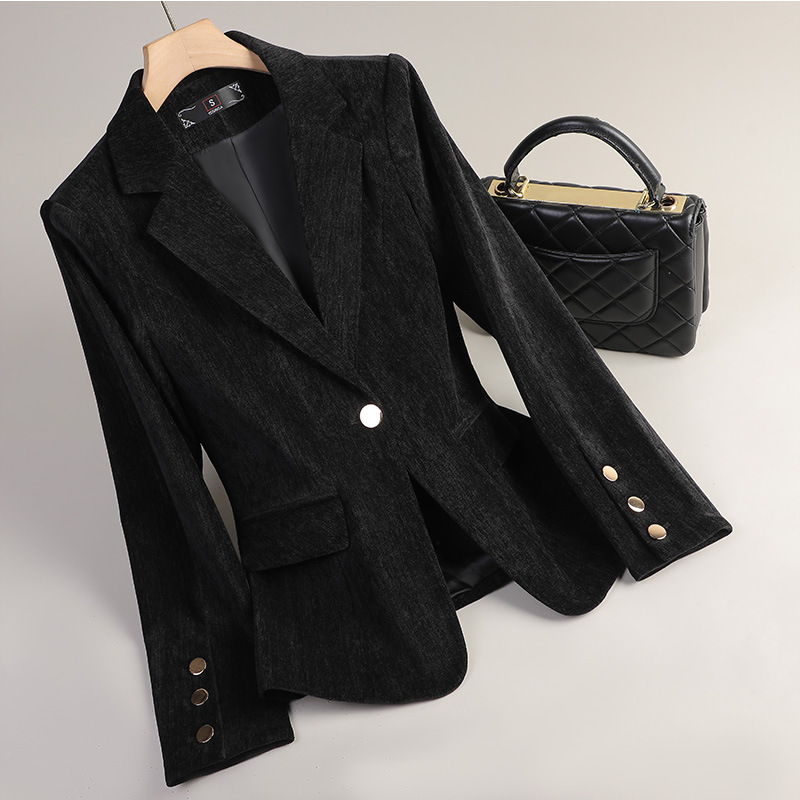 Sarı Altın Kadife Blazer Kadın - Women'S Office Formal Wear For Ladies incelemesi ve fiyatı