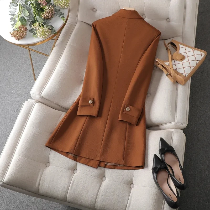 Sonbahar Kış Ceket Kadın Uzun  - Women'S Office Formal Wear For Ladies incelemesi ve fiyatı
