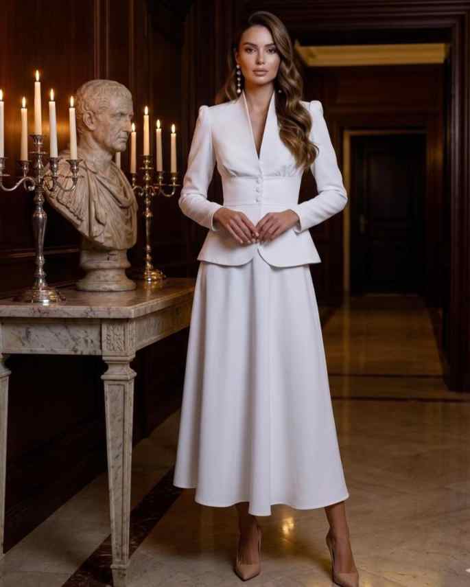 Şık İki Parçalı Kadın Takım El - Women Formal Wear Blazer Set incelemesi ve fiyatı