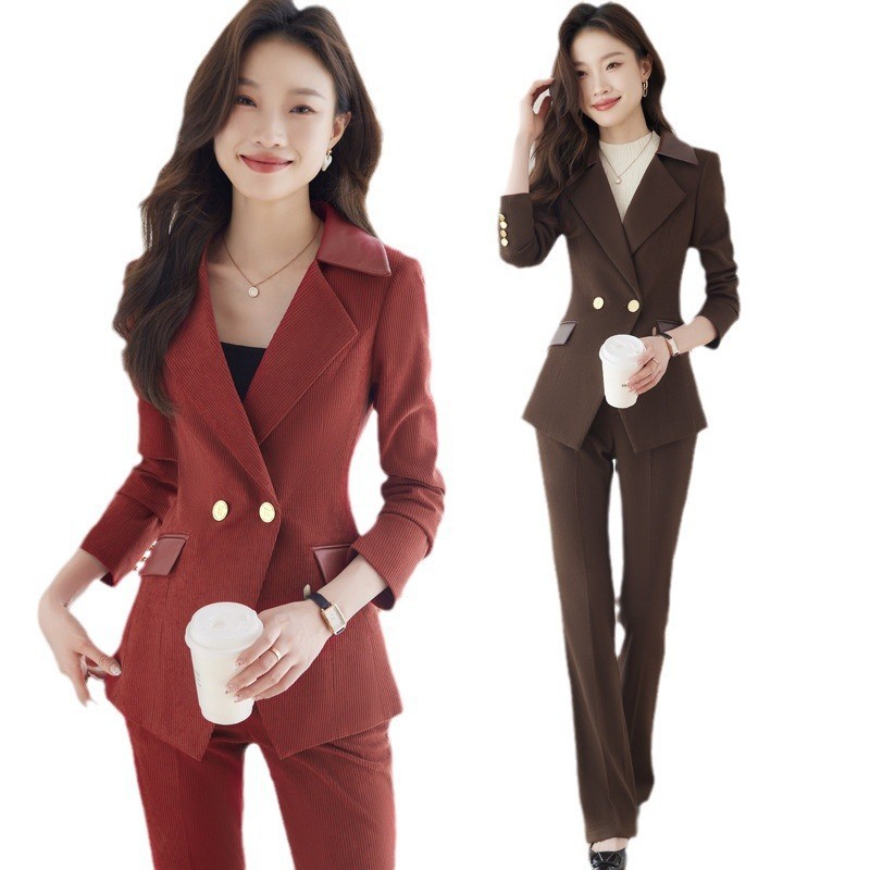 2024 Sonbahar Yeni Kadife Zari - Women Formal Wear Trousers incelemesi ve fiyatı