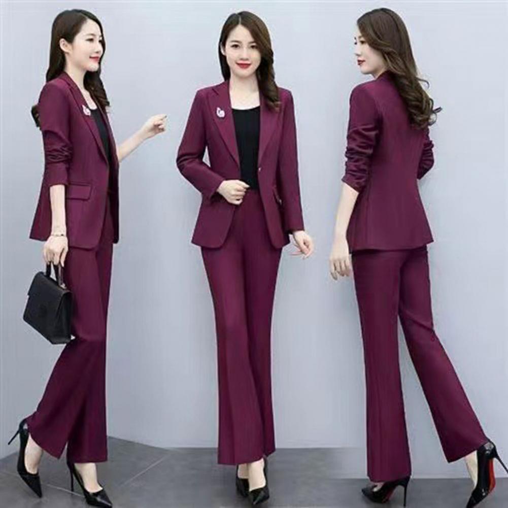 2 Parça/Set Bayan Resmi Ceket  - Women'S Office Formal Wear For Ladies incelemesi ve fiyatı