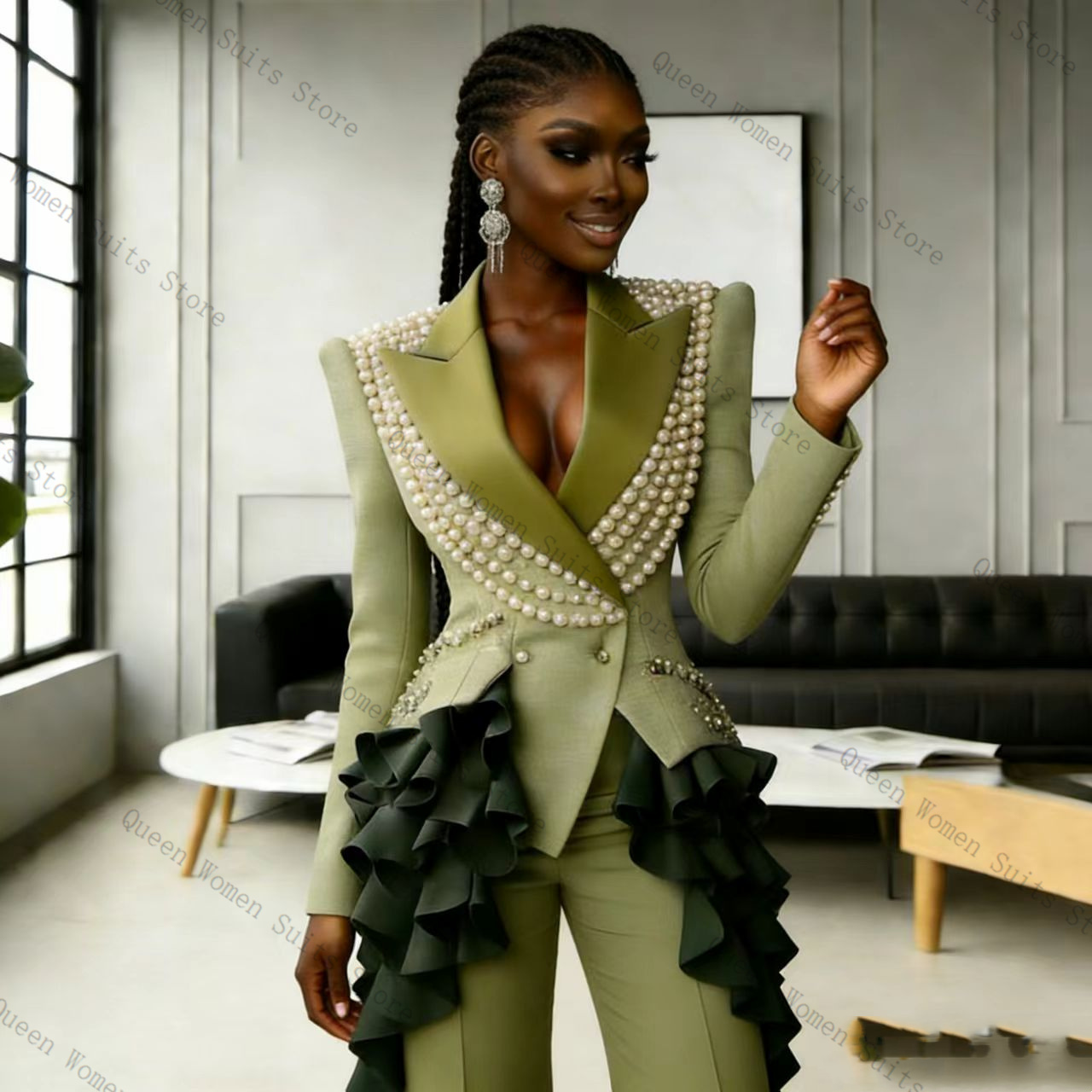 Lüks İnciler Kadın Takım Elbis - Women Luxury Formal Wear incelemesi ve fiyatı